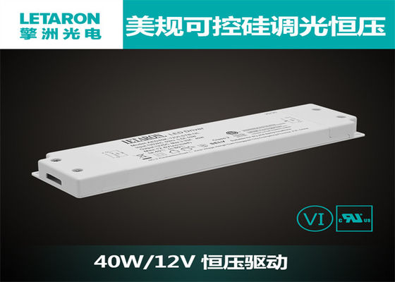 قدرت خروجی 40 وات ETL درایور LED قابل تنظیم برای روشنایی آینه حمام