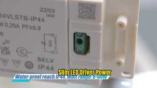 درایور LED باریک IP44