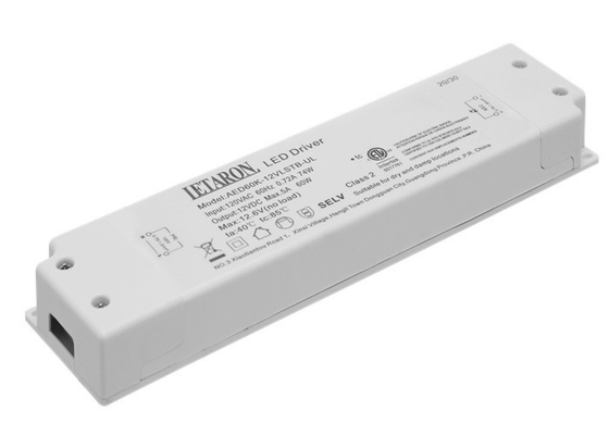 درایور LED با ولتاژ ثابت 60 واتی Triac Dimmable با گواهی ETL FCC
